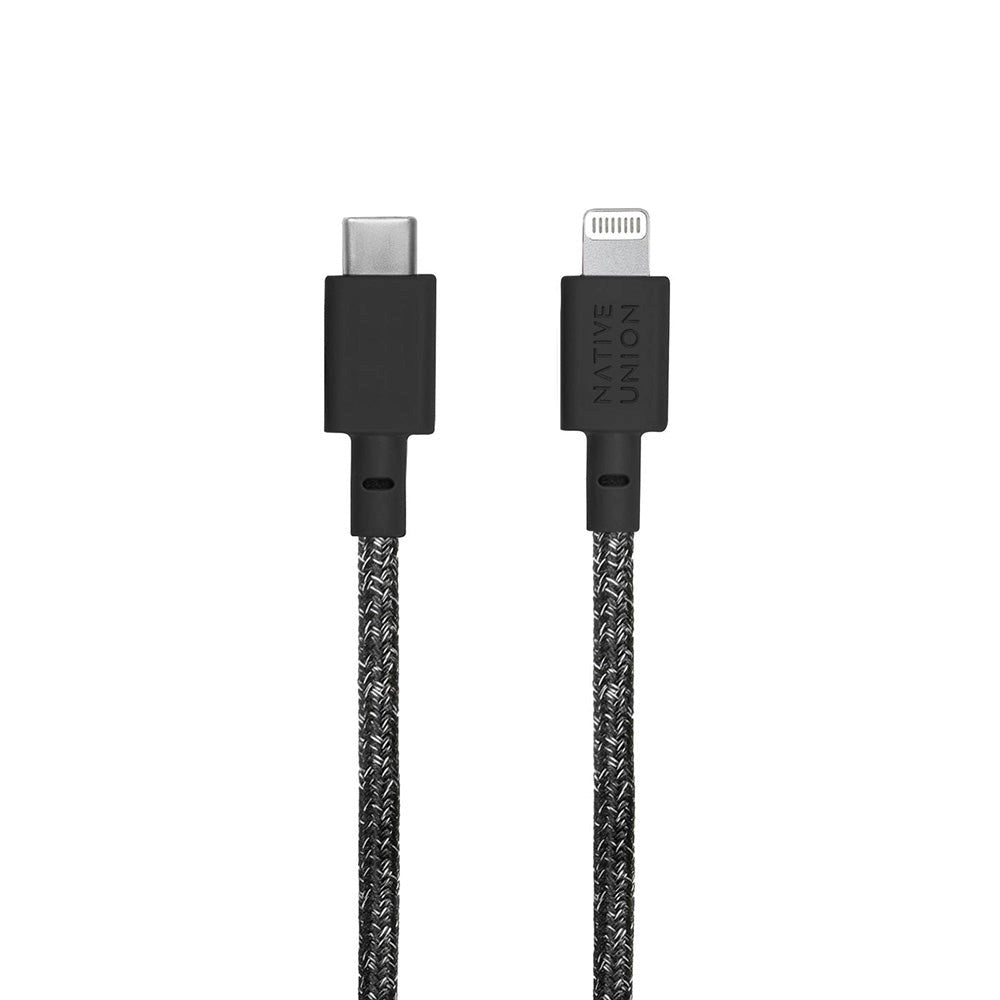 Native Union Belt Kabel USB-C to Lightning with Leather Buckle 3 meters - Cosmos