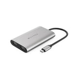 Hyperdrive USB-C to 2 x HDMI Adapter - Silver