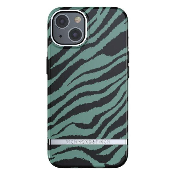 Richmond & Finch iPhone 13 Freedom Case - Emerald Zebra