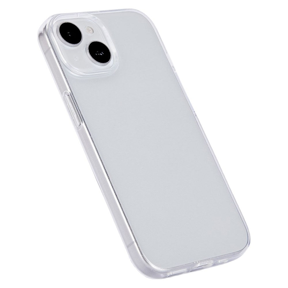 eSTUFF iPhone 15 INFINITE VIENNA Flexible Plastic Case - 100% Recycled Plastic - Transparent