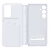 Original Samsung Galaxy S23 FE Smart Clear View Case - White (EF-ZS711CWEGWW)