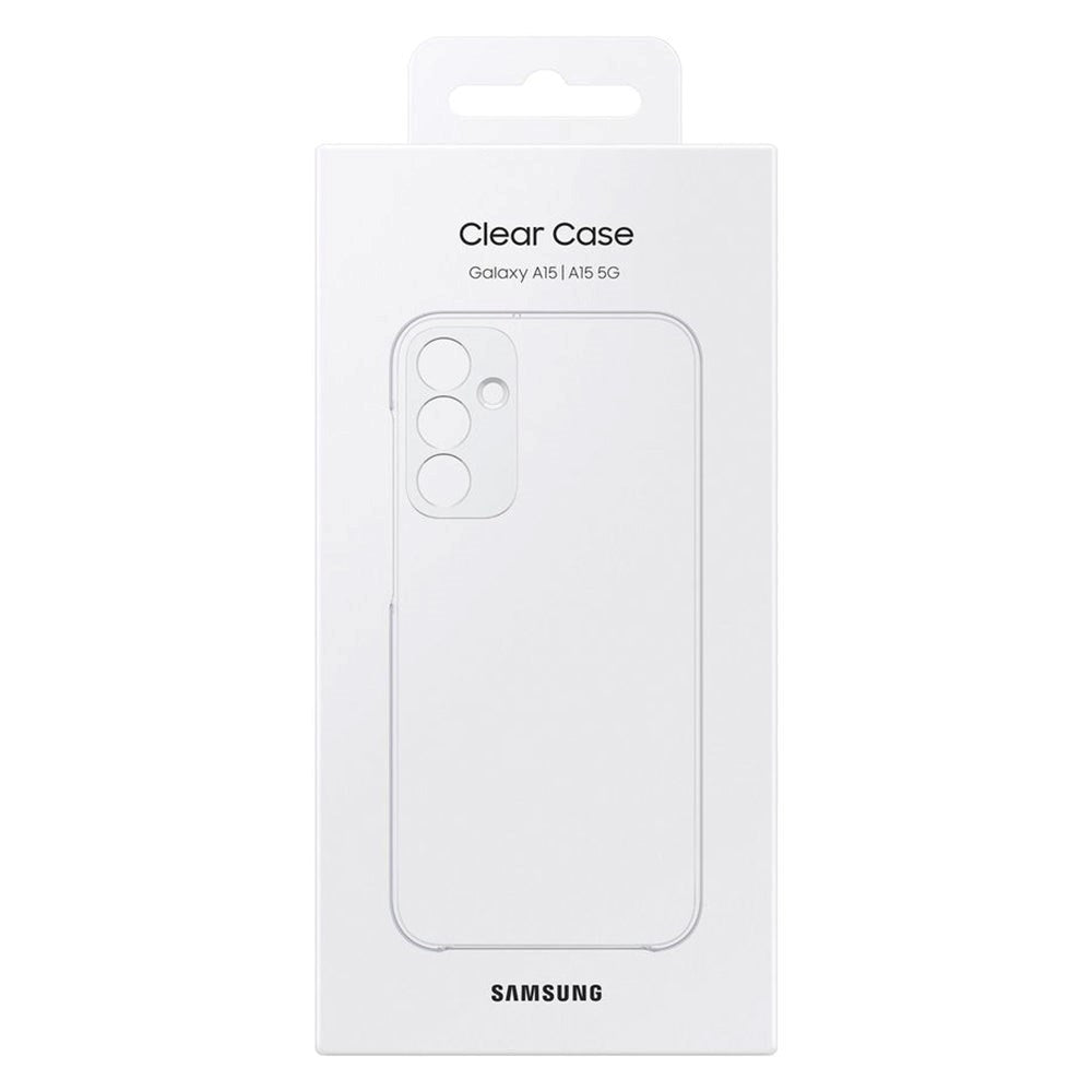 Original Samsung Galaxy A15 (5G) / A15 Clear Case EF-QA156CTEGWW - Transparent