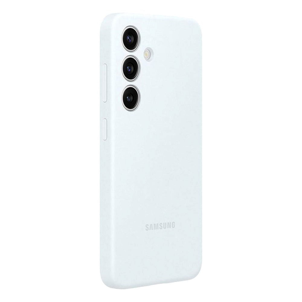 Original Samsung Galaxy S23 Silicone Case - White (EF-PS921TWEGWW)