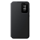 Original Samsung Galaxy A35 (5G) Smart View Wallet Case - Black (EF-ZA356CBEGWW)