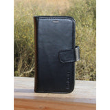 RadiCover 2-in-1 - Samsung S20+ (Plus) - Genuine Leather Case - 86% Radiation Protection - Black