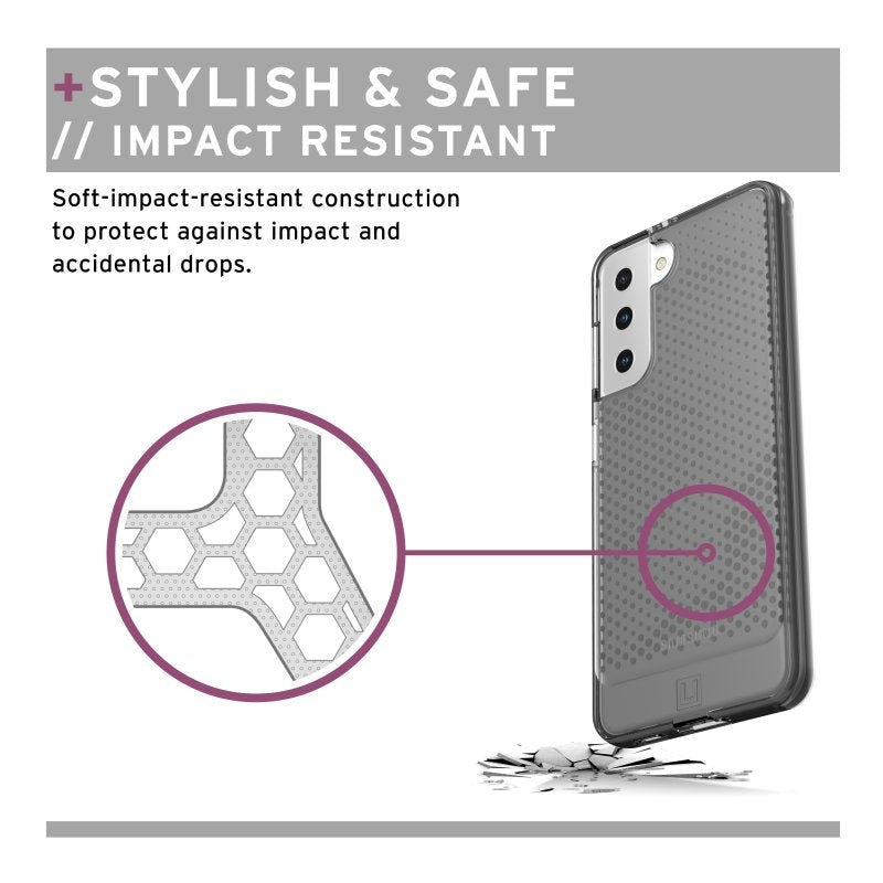 Samsung Galaxy S21+ (Plus) UAG [U] Lucent Series Case - Ash - Grey