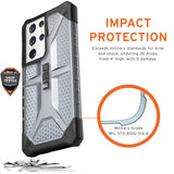 Samsung Galaxy S21 Ultra UAG PLASMA Series Case - Ash - Grey