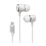 SBS Studio Mix 100 Headphone In-Ear w. Lightning & Microphone - White