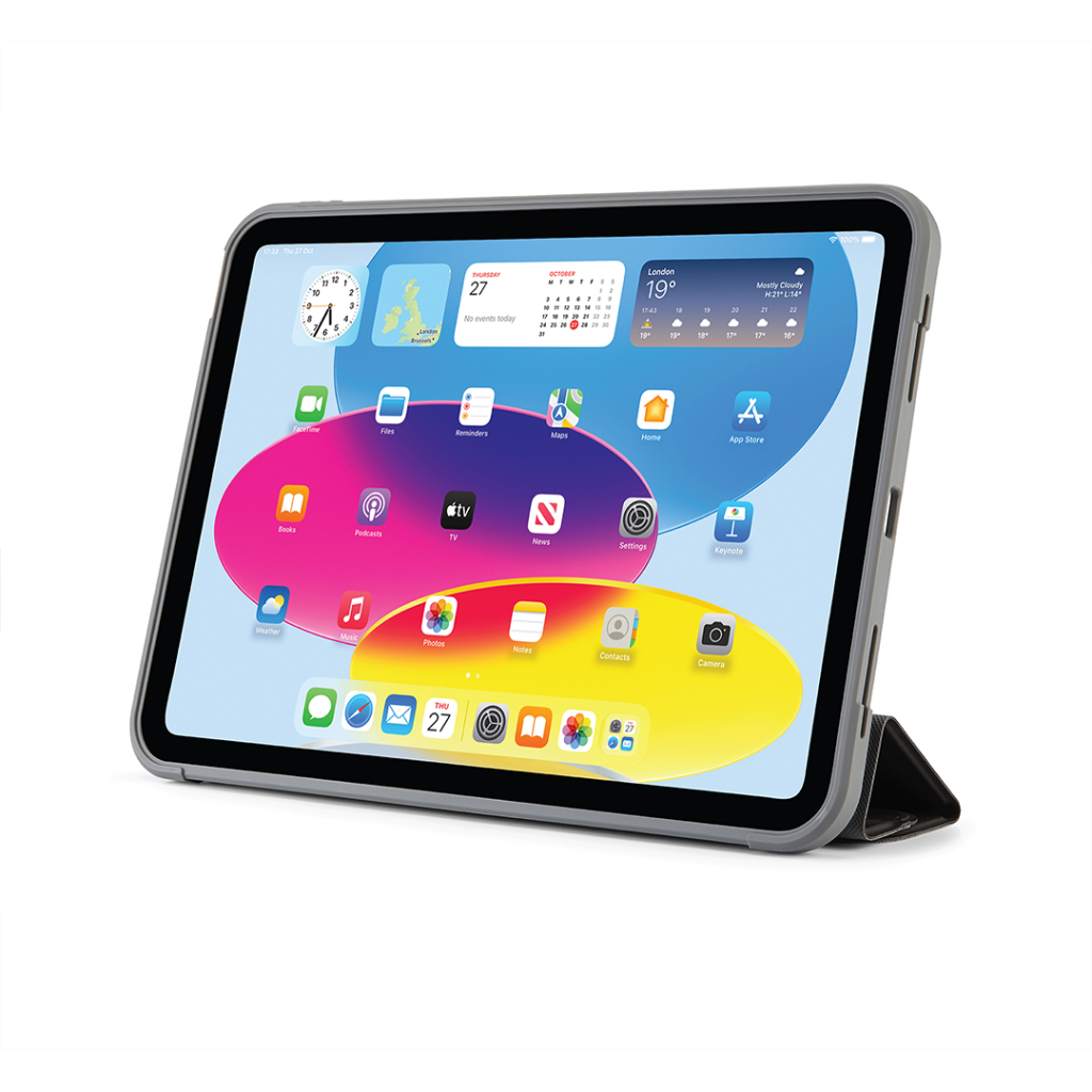 iPad 10.9" (2024/2022)  Pipetto Origami Shield Case - Black