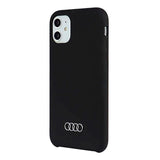 Audi iPhone 11 Silicone Cover - Black