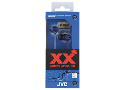 JVC FX102 In-ear XTREME XPLOSIVES - Blue