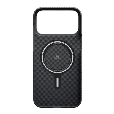 iPhone 17 Pro Max PITAKA Ultra Slim Case - MagSafe Compatible - Black / Grey