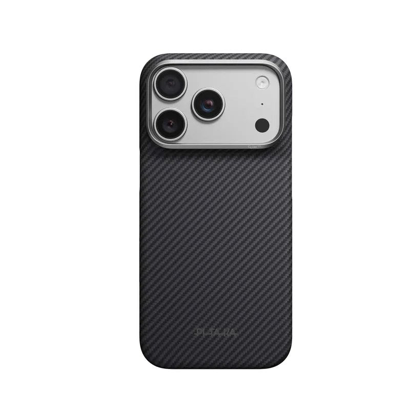 iPhone 18 Pro / 17 Pro Pitaka Edge Case - MagSafe Compatible - Black / Grey