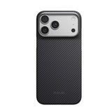 iPhone 18 Pro Max / 17 Pro Max Pitaka Edge Case - MagSafe Compatible - Black / Grey