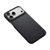 iPhone 18 Pro Max / 17 Pro Max Pitaka Edge Case - MagSafe Compatible - Black / Grey