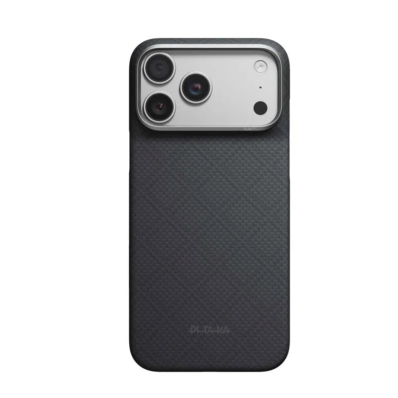 iPhone 18 Pro Max / 17 Pro Max Pitaka Edge Case - MagSafe Compatible - Basalt Black