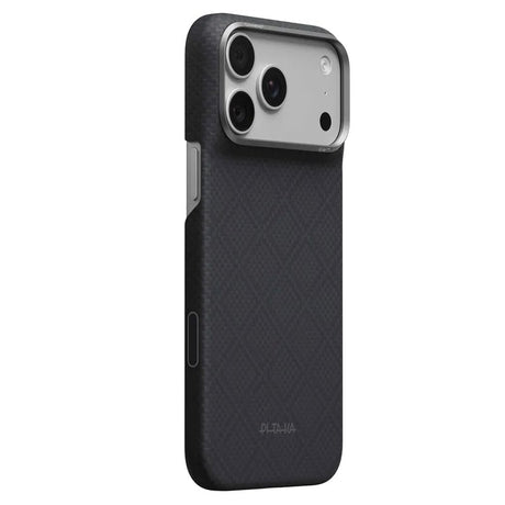 iPhone 18 Pro Max / 17 Pro Max Pitaka Edge Case - MagSafe Compatible - Basalt Black
