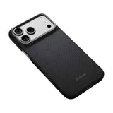 iPhone 18 Pro Max / 17 Pro Max Pitaka Edge Case - MagSafe Compatible - Basalt Black