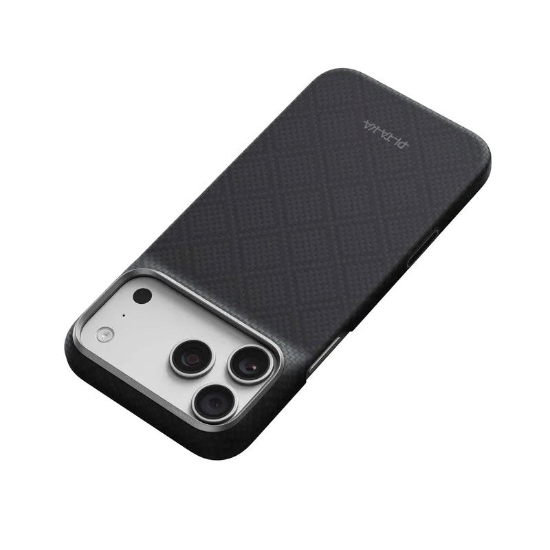 iPhone 18 Pro Max / 17 Pro Max Pitaka Edge Case - MagSafe Compatible - Basalt Black