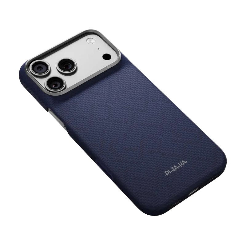 iPhone 18 Pro Max / 17 Pro Max Pitaka Edge Case - MagSafe Compatible - Sapphire Blue