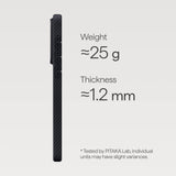 Samsung Galaxy S26+ (Plus) PITAKA Edge Case - MagSafe Compatible - Black / Grey Twill