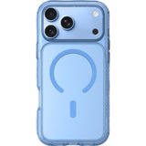 iPhone 18 Pro Max / 17 Pro Max LAUT CRYSTAL MATTER X Case - MagSafe Compatible - Blue / Transparent