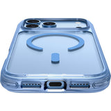 iPhone 18 Pro / 17 Pro LAUT CRYSTAL MATTER X Case - MagSafe Compatible - Blue / Transparent
