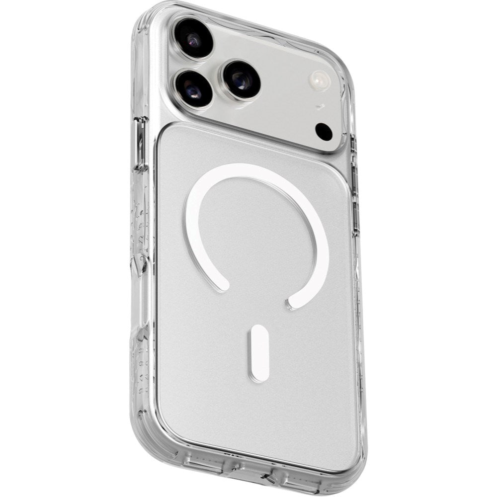 iPhone 18 Pro Max / 17 Pro Max LAUT CRYSTAL MATTER X Case - MagSafe Compatible - White / Transparent