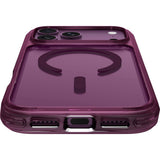 iPhone 18 Pro / 17 Pro LAUT CRYSTAL MATTER X Case - MagSafe Compatible - Purple / Transparent