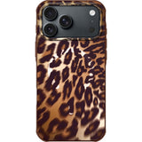 iPhone 18 Pro Max / 17 Pro Max LAUT HUEX WAVE Case - MagSafe Compatible - Mocha Leopard