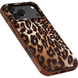 iPhone 18 Pro / 17 Pro LAUT HUEX WAVE Case - MagSafe Compatible - Mocha Leopard