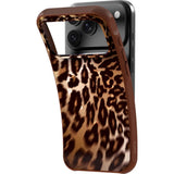 iPhone 18 Pro / 17 Pro LAUT HUEX WAVE Case - MagSafe Compatible - Mocha Leopard