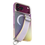 iPhone 18 Pro / 17 Pro LAUT NEON DREAM Case w. Strap - MagSafe Compatible - Cosmic Candy
