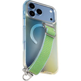 iPhone 18 Pro / 17 Pro LAUT NEON DREAM Case w. Strap - MagSafe Compatible - Trippy Tide