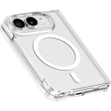 iPhone Duo LAUT CRYSTAL FLURO Case - MagSafe Compatible - Transparent