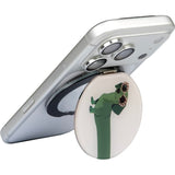 Mirror Stand for Phone LAUT MAGMOJI - MagSafe Compatible - Dachshund Matcha Tea