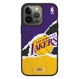 iPhone 13 Pro RhinoShield SolidSuit Drop Proof NBA Case with Los Angeles Lakers - Sweat and Tears