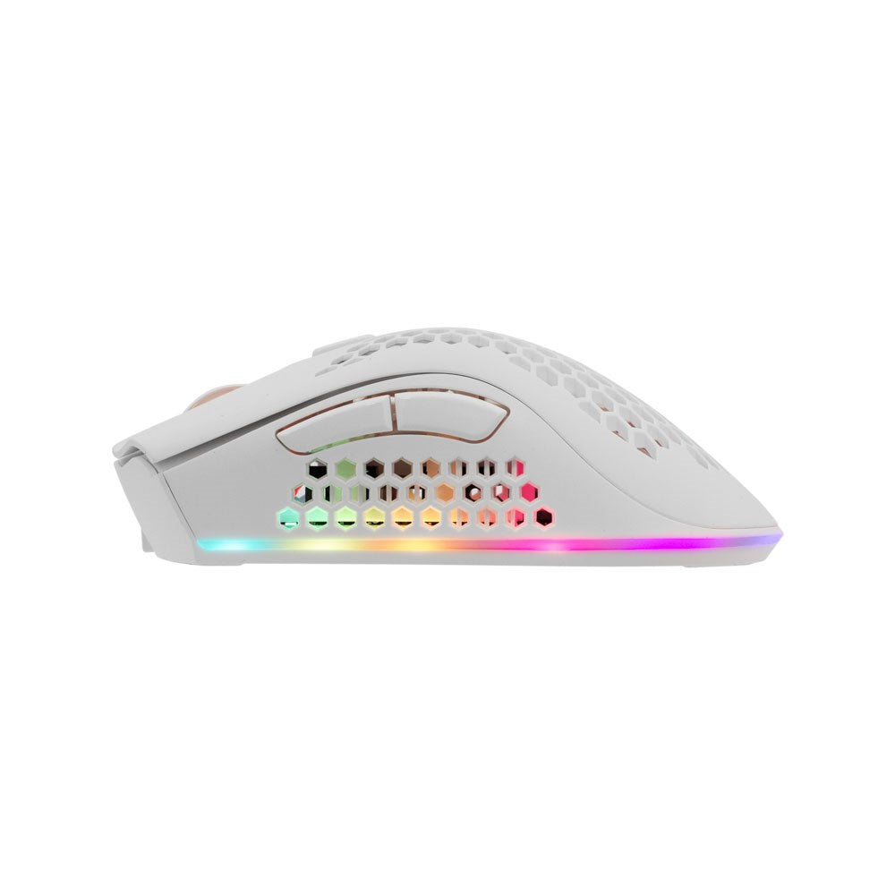 White Shark LIONEL Wireless Gaming Mouse - 6D / 10000 DPI - White