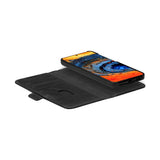 Samsung Galaxy A56 (5G) - dbramante1928 Lynge Genuine Leather 2-in-1 Flip Case - Black