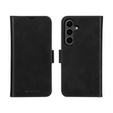 Samsung Galaxy A56 (5G) - dbramante1928 Lynge Genuine Leather 2-in-1 Flip Case - Black