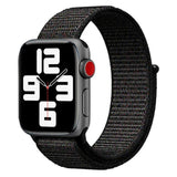 Apple Watch (38/40/SE/41/42mm) Lippa Nylon Strap - Black