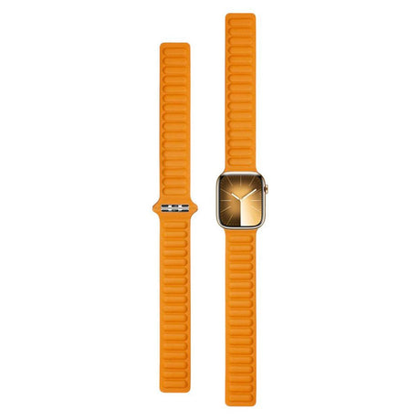 Lippa Apple Watch (42/44/SE/45/46/49mm) Magnetic Leather Strap - Light Brown