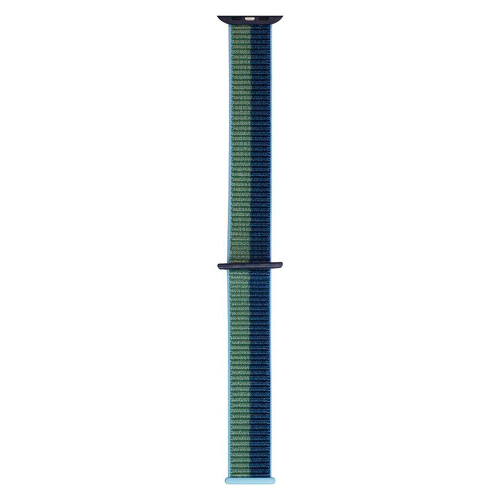 Apple Watch (42/44/SE/45/46/49mm) Lippa Nylon Strap - Green / Blue