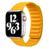 Apple Watch (38/40/SE/41/42mm) Magnetic Lippa Finewoven Strap - Yellow