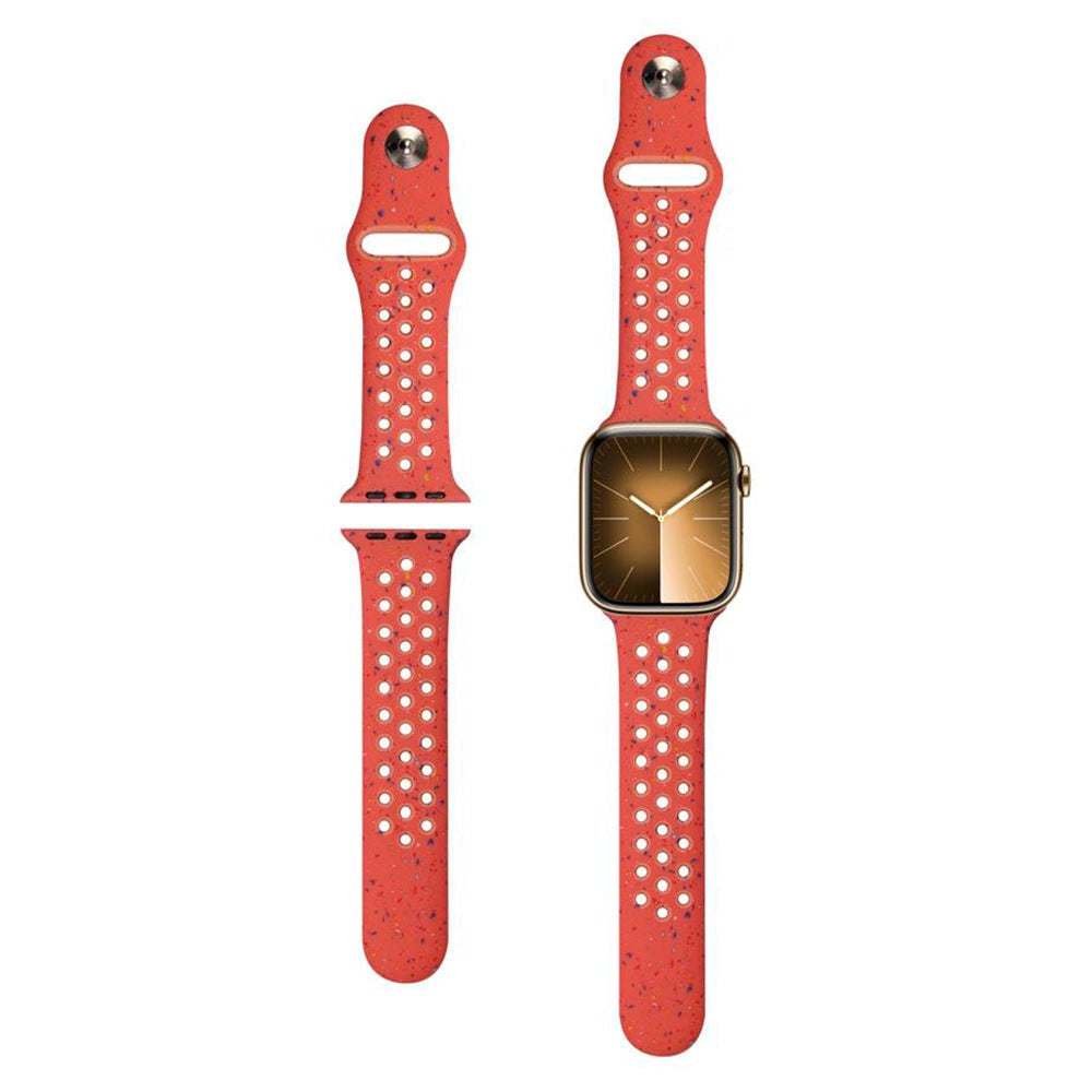 Apple Watch (38/40/SE/41/42mm) Silicone Strap Lippa FLOUR - Red