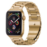 Lippa Apple Watch (42/44/SE/45/46/49mm) Stainless Steel Strap - Rose Gold