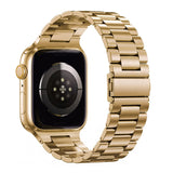 Lippa Apple Watch (42/44/SE/45/46/49mm) Stainless Steel Strap - Rose Gold
