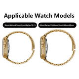 Lippa Apple Watch (42/44/SE/45/46/49mm) Stainless Steel Strap - Rose Gold