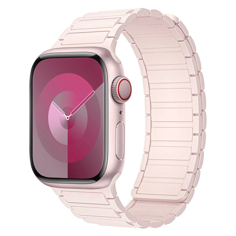 Apple Watch (38/40/41/42 mm) Lippa Magnetic Silicone Strap - Light Pink