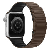 Apple Watch (38/40/41/42 mm) Lippa Magnetic Silicone Strap - Brown